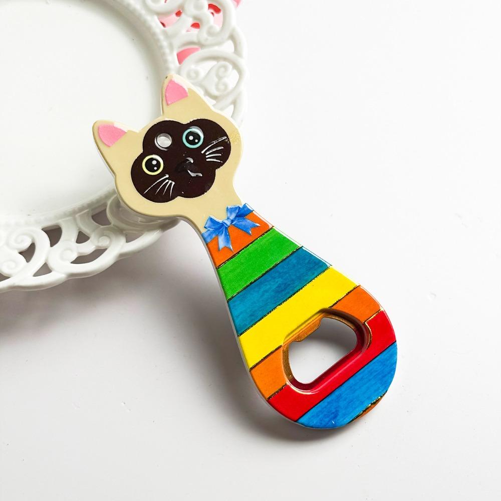 Embossed Texture Beer Bottle Opener Cute Cartoon Design Cat Bottle Opener Home Decoration B
Embossed Texture Beer Bottle Opener Cute Cartoon Design Cat Bottle Opener Home Decoration B