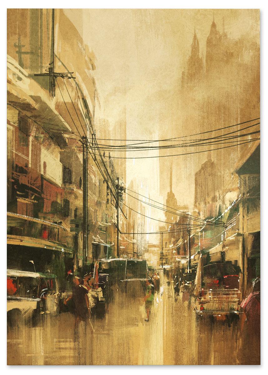 Plakat miasto abstrakcja 30x40 cm
Plakat miasto abstrakcja 30x40 cm