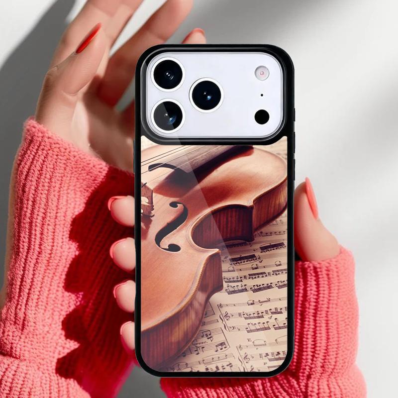 Musical Violin Guitar Phone Case for iPhone 17 Air 16e 15 14 13 Pro Max Back Cover for 12 11 Pro Coque iPhone17
Musical Violin Guitar Phone Case for iPhone 17 Air 16e 15 14 13 Pro Max Back Cover for 12 11 Pro Coque iPhone17