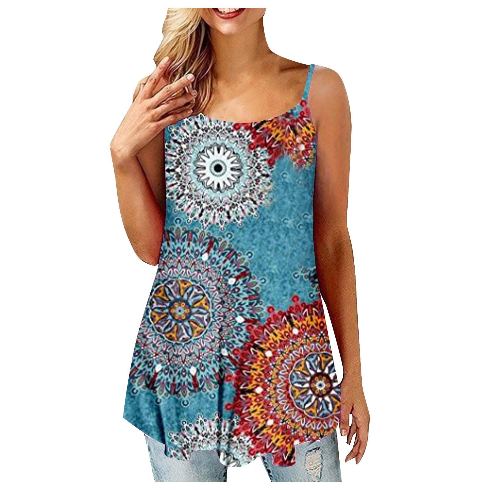 Women s Fashion Casual Vest Sleeveless Bohemian Print Loose Tank Large Top XXL
Women s Fashion Casual Vest Sleeveless Bohemian Print Loose Tank Large Top XXL