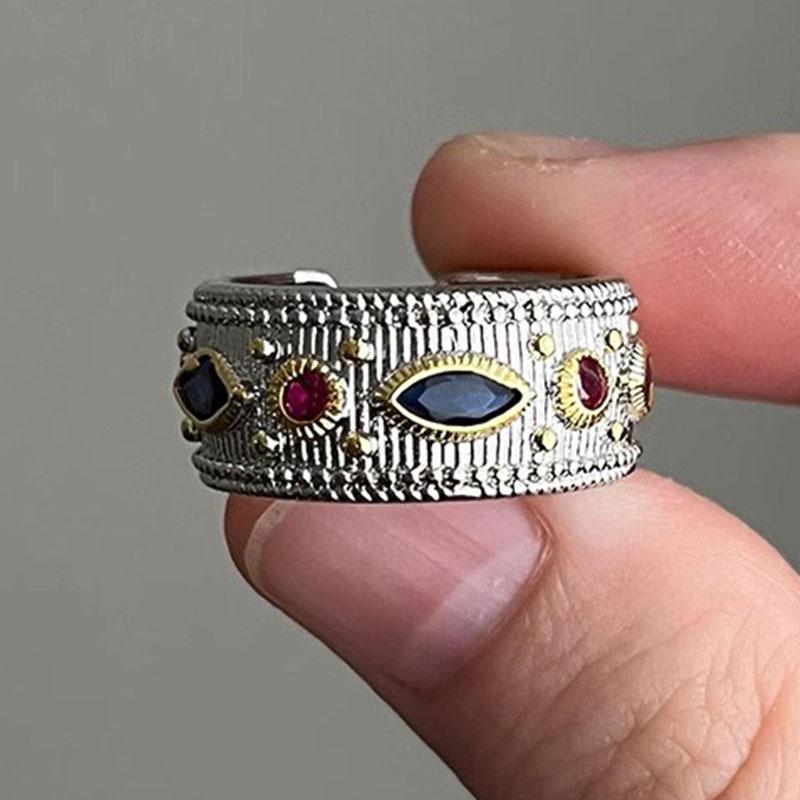 925 Sterling Silver Rings for Women Couple Minimalist Handmade Simple Red Zircon Ring Fine Jewelry Gift Prevent Allergy resizable
925 Sterling Silver Rings for Women Couple Minimalist Handmade Simple Red Zircon Ring Fine Jewelry Gift Prevent Allergy resizable