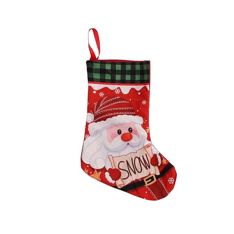 Christmas Stockings, Christmas Stocking Deer Santa Snowman Plaid Xmas Stocking Holiday Christmas Decoration For Family Kids as the picture
Christmas Stockings, Christmas Stocking Deer Santa Snowman Plaid Xmas Stocking Holiday Christmas Decoration For Family Kids as the picture