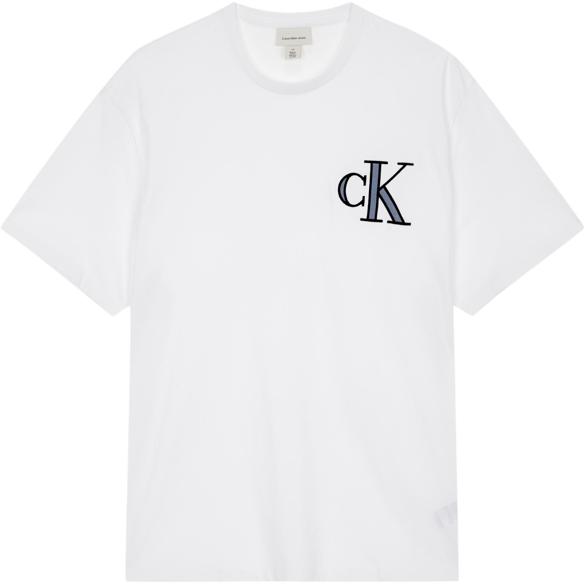 Calvin Klein Round Neck Logo Loose Fit T-Shirt Men tops White 4RB848G-YAA M
Calvin Klein Round Neck Logo Loose Fit T-Shirt Men tops White 4RB848G-YAA M