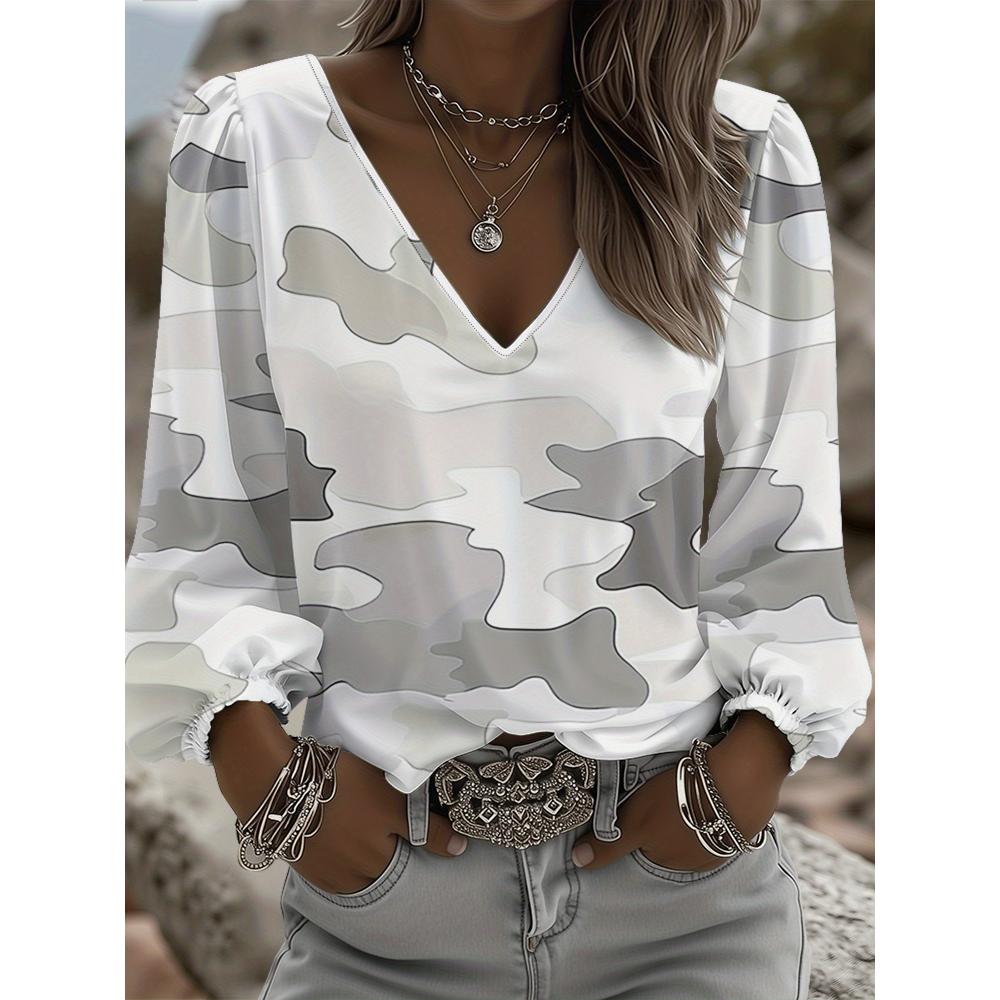 Lady s new long-sleeved top, featuring trendy contrasting color print design, a simple yet versatile fashion accessory for any occasion. S
Lady s new long-sleeved top, featuring trendy contrasting color print design, a simple yet versatile fashion accessory for any occasion. S