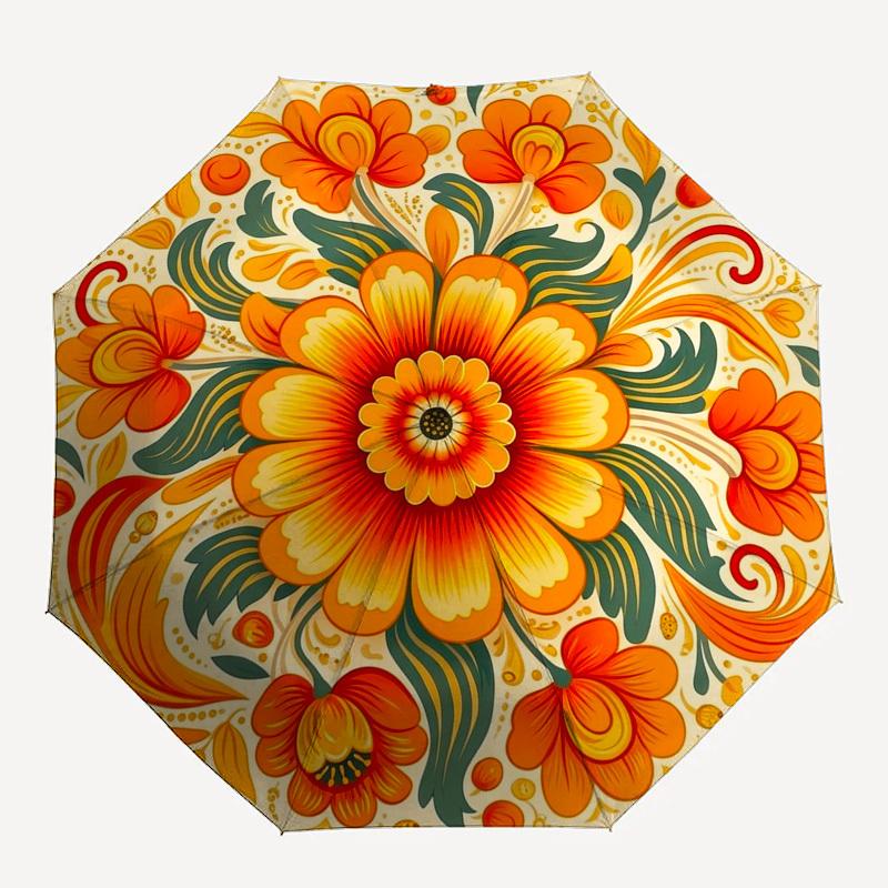 1pc Floral Mandala Design Umbrella with Plastic Handle,Compact & Stylish,Suitable for All Seasons YS331043
1pc Floral Mandala Design Umbrella with Plastic Handle,Compact & Stylish,Suitable for All Seasons YS331043