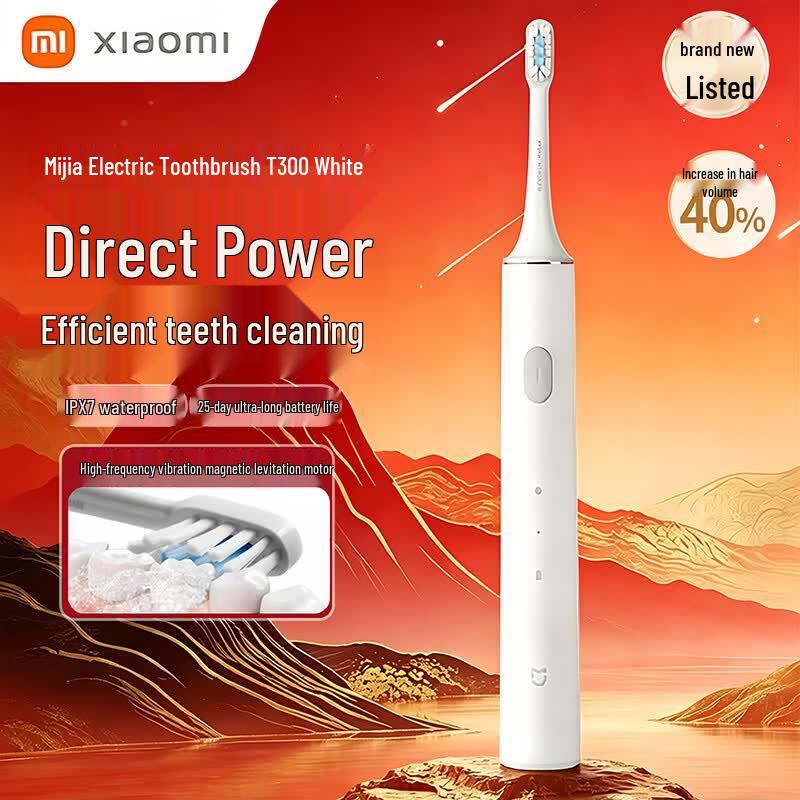 Xiaomi Mijia T300 Sonic Electric Toothbrush
Xiaomi Mijia T300 Sonic Electric Toothbrush