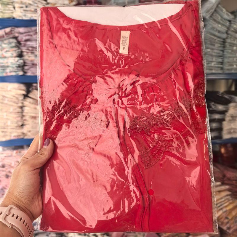 Tencel Cotton Nightdress Women s Summer Short Sleeve Maternity Skirt Court Lace Super Fairy Pajamas Thin Princess Style Skirt Big Red All yards(Bust size 115, Length 93)
Tencel Cotton Nightdress Women s Summer Short Sleeve Maternity Skirt Court Lace Super Fairy Pajamas Thin Princess Style Skirt Big Red All yards(Bust size 115, Length 93)