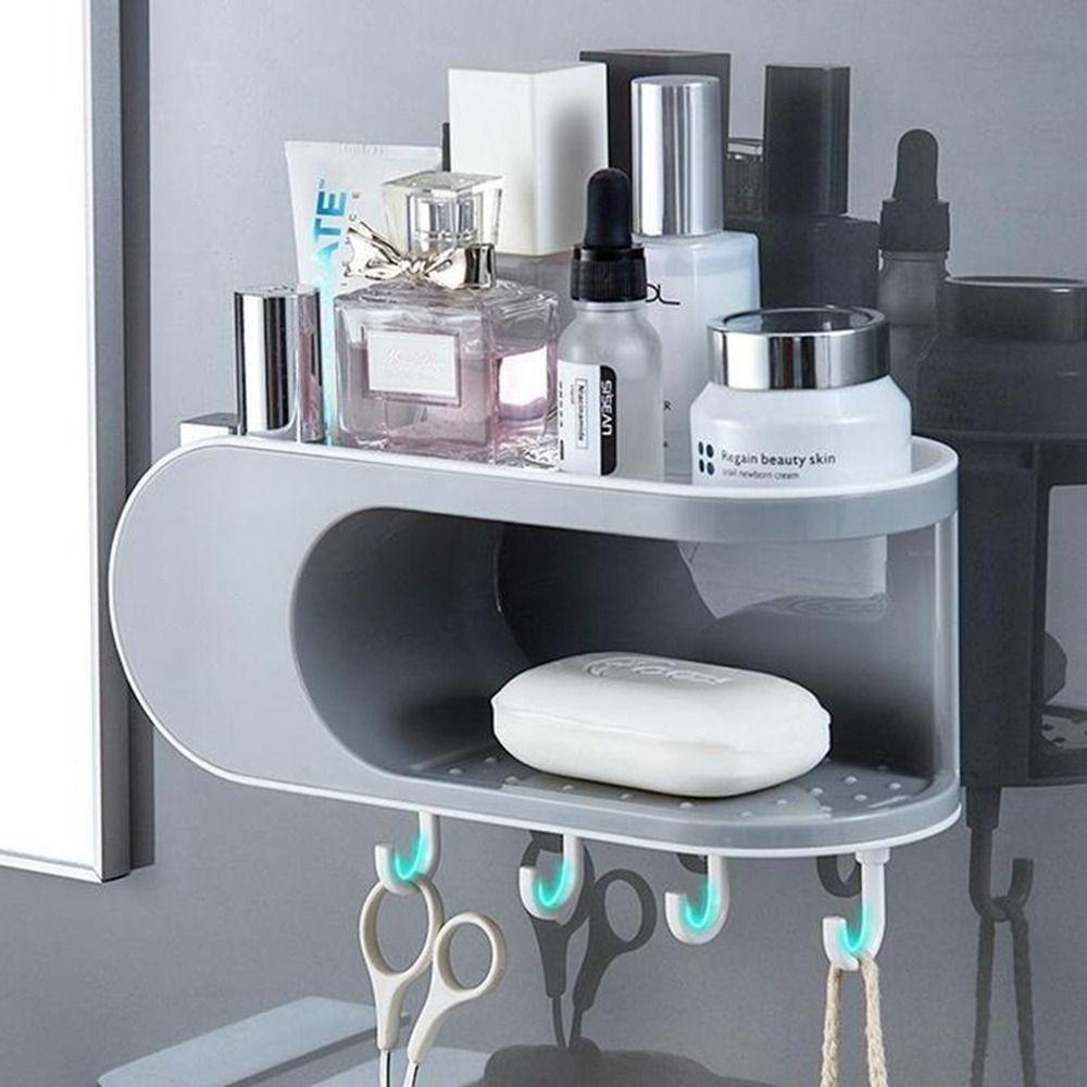 Mounted With Hooks Bathroom Accessories Punch-free Soap Container Soap Holder Soap Box Soap Dish
Mounted With Hooks Bathroom Accessories Punch-free Soap Container Soap Holder Soap Box Soap Dish