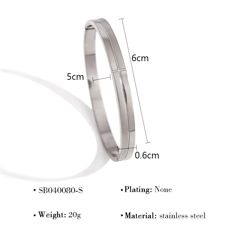 Нержавеющая сталь гладкий парный браслет с пряжкой, простой и продвинутый смысл круглое гладкое кольцо титановый стальной браслет не выцветает
Нержавеющая сталь гладкий парный браслет с пряжкой, простой и продвинутый смысл круглое гладкое кольцо титановый стальной браслет не выцветает