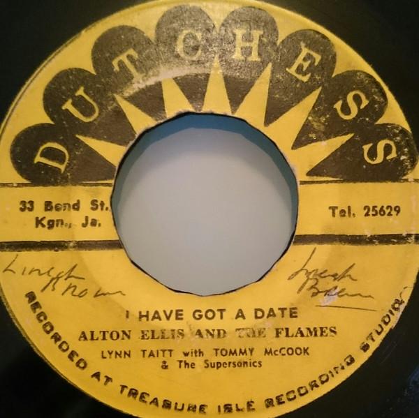 7inch Record ALTON ELLIS & THE FLAMES / LYNN TAI - Girl I Have Got A Date / Yellow Bas none Dutchess - Jamaica Reggae, Ska & Dub Used
7inch Record ALTON ELLIS & THE FLAMES / LYNN TAI - Girl I Have Got A Date / Yellow Bas none Dutchess - Jamaica Reggae, Ska & Dub Used