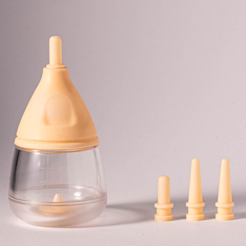 Silicone Cat Feeding Bottle Bite Resistant Anti Choking Kitten Feeder with Scale Detachable Lid Pet Pacifier Bottle жовтий
Silicone Cat Feeding Bottle Bite Resistant Anti Choking Kitten Feeder with Scale Detachable Lid Pet Pacifier Bottle жовтий