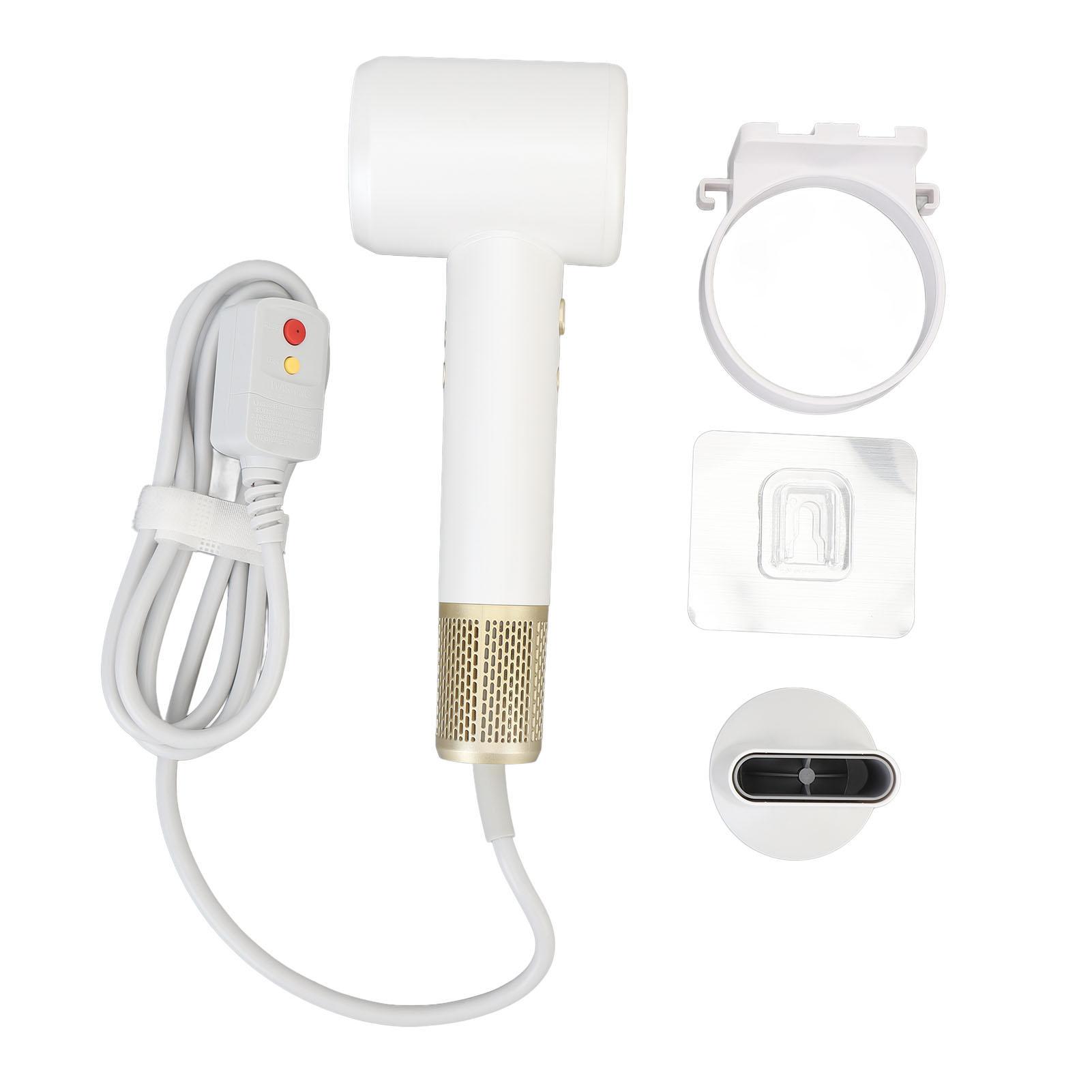 Фен с отрицательными ионами 110000 об/мин 600 млн отрицательных ионов горячий холодный ветер тихий портативный фен для волос White
Фен с отрицательными ионами 110000 об/мин 600 млн отрицательных ионов горячий холодный ветер тихий портативный фен для волос White