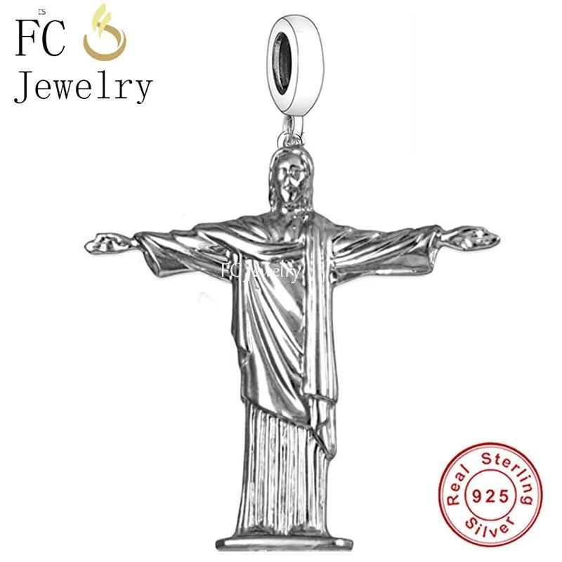 FC Jewelry Fit Charm Bracelet 925 Silver Brazil Rio de Janeiro Christo Redentor Jesus Bead For Making Women Berloque
FC Jewelry Fit Charm Bracelet 925 Silver Brazil Rio de Janeiro Christo Redentor Jesus Bead For Making Women Berloque
