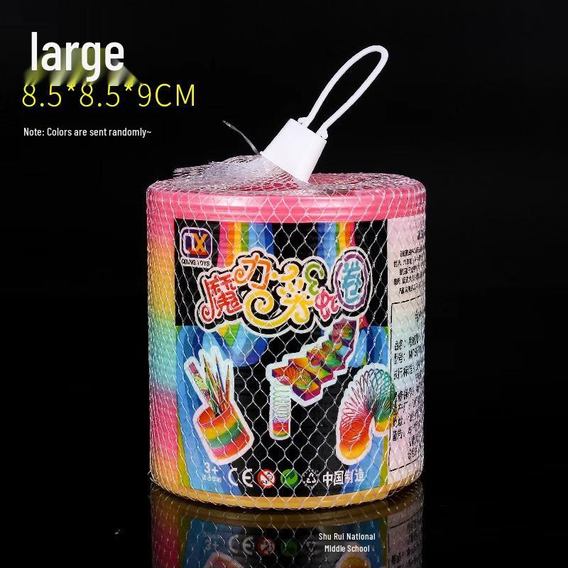 Велике Чарівне Райдужне Коло: Еластична іграшка для дітей та дорослих, ідеальна для навчальної гри та професійного виступу.
Велике Чарівне Райдужне Коло: Еластична іграшка для дітей та дорослих, ідеальна для навчальної гри та професійного виступу.