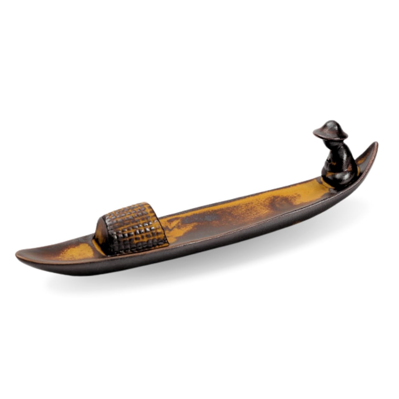 RERACO Incense Holder, Fisherman, Boat Design, Ceramic, Stylish, Japanese Style, Horizontal Incense Burner, Incense Holder, Incense Rest, Interior
RERACO Incense Holder, Fisherman, Boat Design, Ceramic, Stylish, Japanese Style, Horizontal Incense Burner, Incense Holder, Incense Rest, Interior