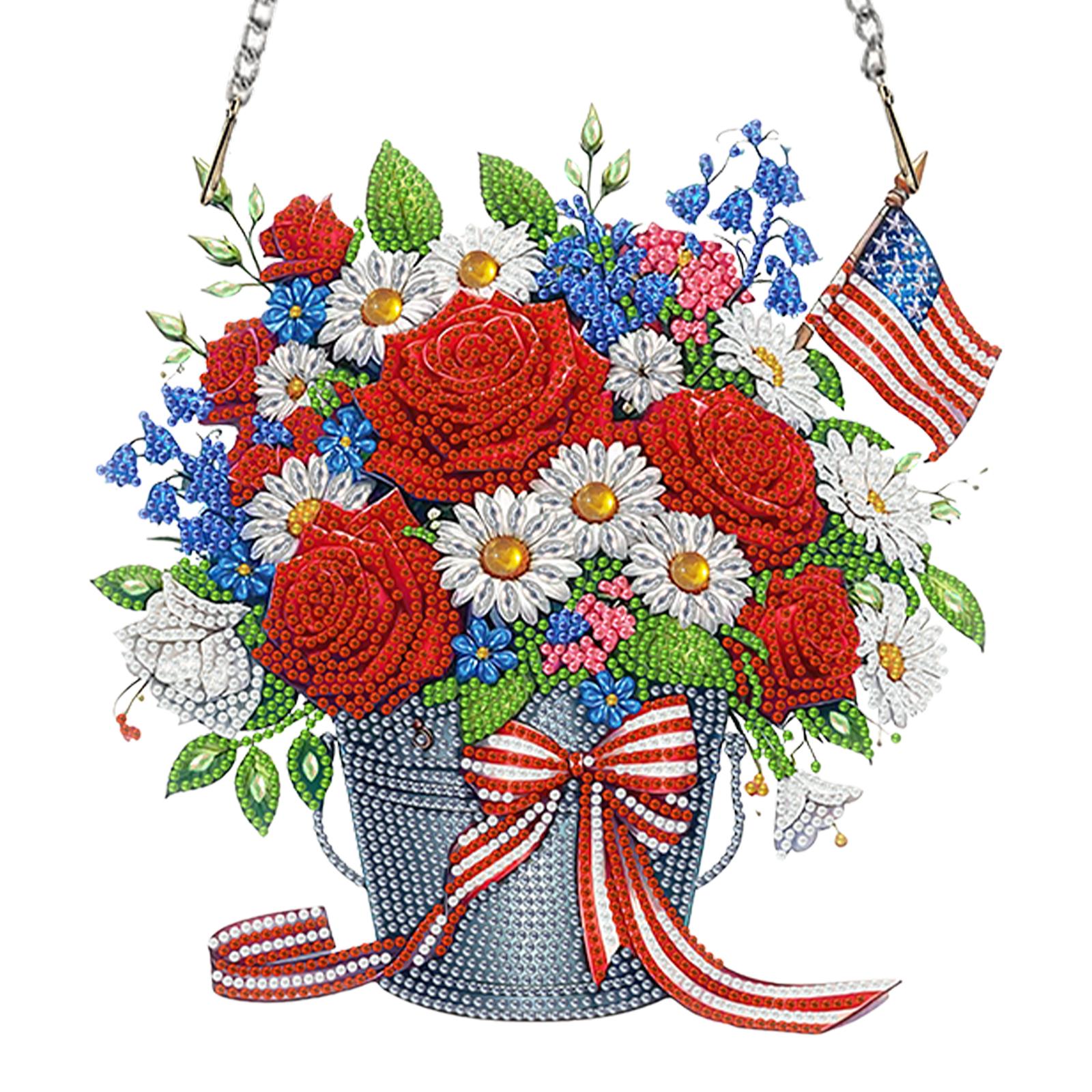 Independence Day 2D Flat DIY Acrylic Crystal Painting Crafts Kit Special Shape Crystal Rhinestone Art Pendants Single Side Drill
Independence Day 2D Flat DIY Acrylic Crystal Painting Crafts Kit Special Shape Crystal Rhinestone Art Pendants Single Side Drill