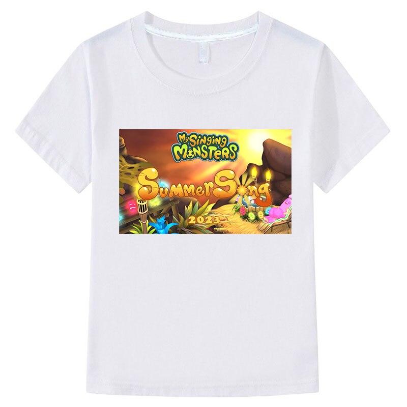 Футболка «My Singing Monsters» для мальчиков 10 лет, летние короткие топы, цельная одежда для девочек y2k, футболка с аниме, детская одежда 100 белый
Футболка «My Singing Monsters» для мальчиков 10 лет, летние короткие топы, цельная одежда для девочек y2k, футболка с аниме, детская одежда 100 белый