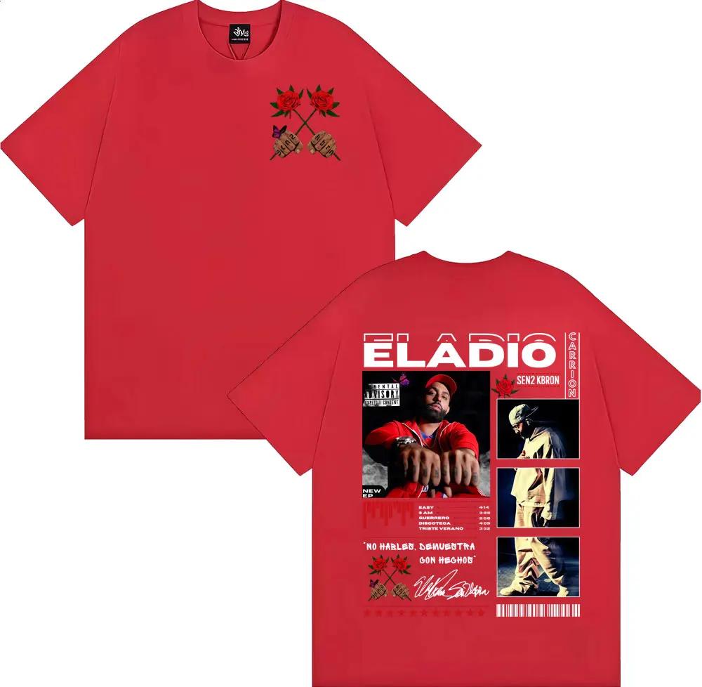 Рэпер Eladio Carrion Sen2 Kbrn Tour Мерч Футболки Мужская Одежда Хлопковая Футболка с Коротким Рукавом Модная Готическая Футболка Streetwear 4XL
Рэпер Eladio Carrion Sen2 Kbrn Tour Мерч Футболки Мужская Одежда Хлопковая Футболка с Коротким Рукавом Модная Готическая Футболка Streetwear 4XL