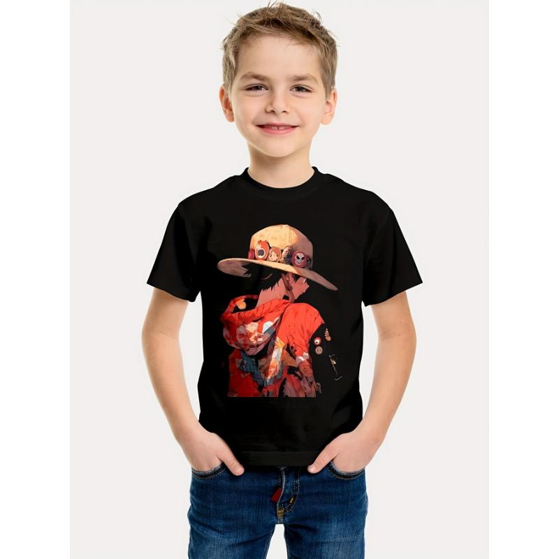 Футболка Детская одежда 2025 Детская одежда One Piece Luffy Детская одежда Топы для мальчиков Футболка с коротким рукавом для детей Топы Рубашки 100
Футболка Детская одежда 2025 Детская одежда One Piece Luffy Детская одежда Топы для мальчиков Футболка с коротким рукавом для детей Топы Рубашки 100