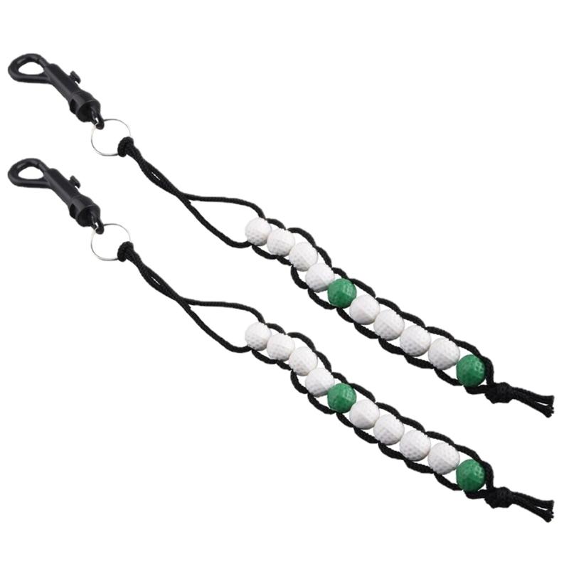 Golf Counter Score Counter Green and White Beads Score Counter Golf Shot Counter for Outdoor Sport Performances Recorder 1
Golf Counter Score Counter Green and White Beads Score Counter Golf Shot Counter for Outdoor Sport Performances Recorder 1