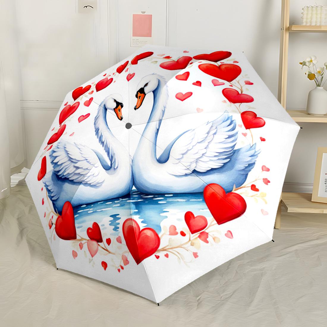 Royal Swan in Flowers Compact Travel Automatic Umbrella Compact 8 Rib Design Compact Design All Season Use Fashionable Accessory Stylish Gift Women
Royal Swan in Flowers Compact Travel Automatic Umbrella Compact 8 Rib Design Compact Design All Season Use Fashionable Accessory Stylish Gift Women