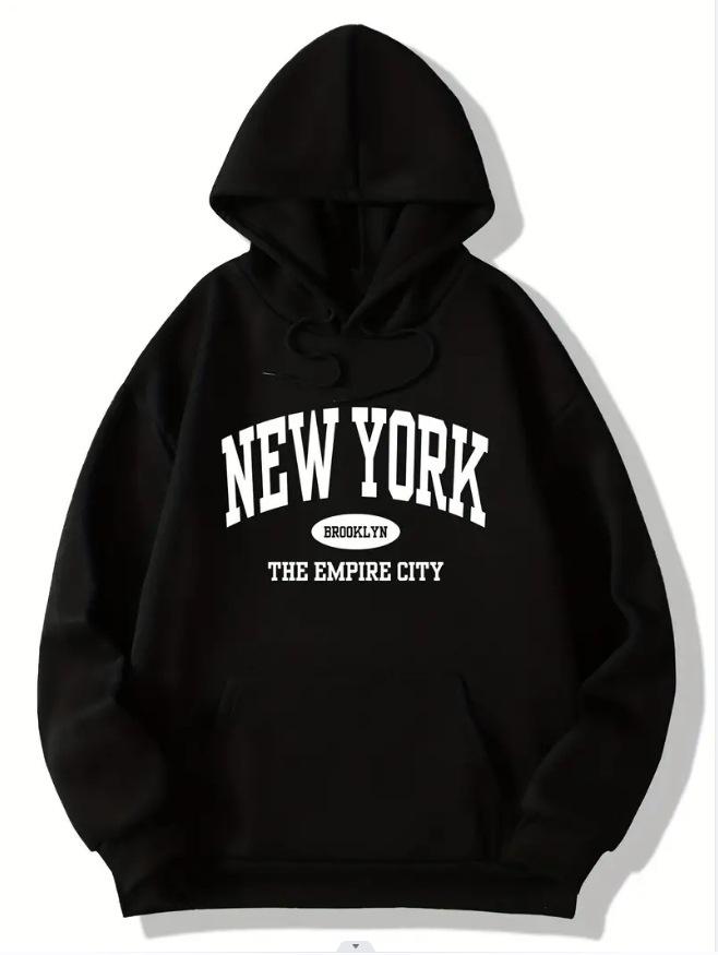 Unisex Casual Thickened Hoodie: NYC Style, Comfortable & Versatile XL чорний
Unisex Casual Thickened Hoodie: NYC Style, Comfortable & Versatile XL чорний