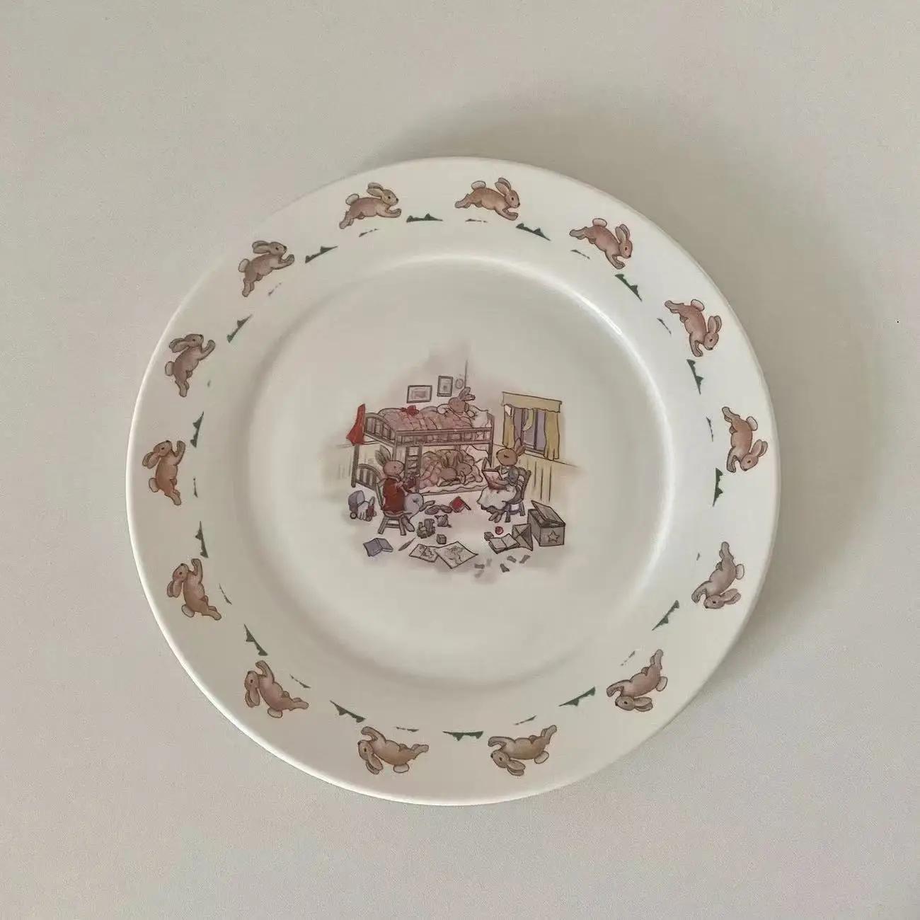 Тарелка с тюльпаном Ins Wind Retro Flower Bear Cherry Smiling Face Завтрак Керамическая десертная тарелка Western Food Тарелка Милая девушка Чистый красный
Тарелка с тюльпаном Ins Wind Retro Flower Bear Cherry Smiling Face Завтрак Керамическая десертная тарелка Western Food Тарелка Милая девушка Чистый красный