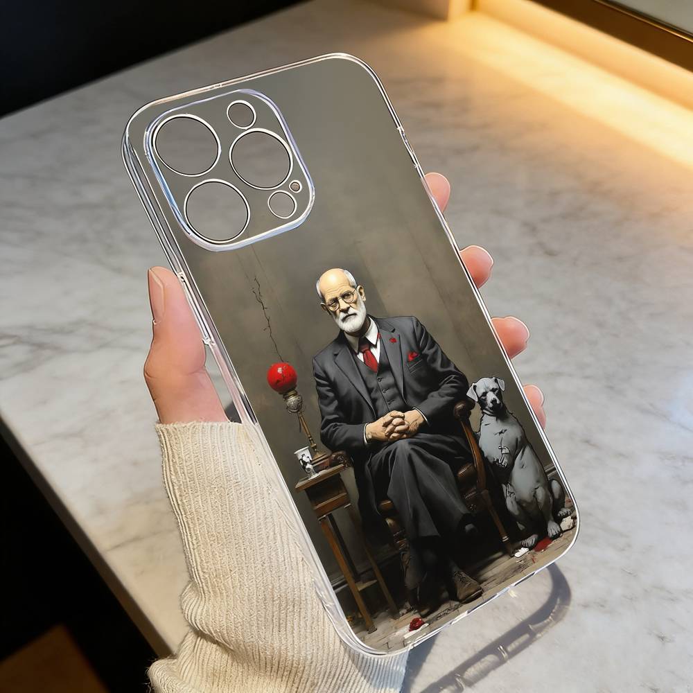 Sigmund Freud Psychoanalysis Phone Case For iPhone 17 16 15 14 13 12 11 Mini Pro Max Plus Transparent Cover iPhone13
Sigmund Freud Psychoanalysis Phone Case For iPhone 17 16 15 14 13 12 11 Mini Pro Max Plus Transparent Cover iPhone13