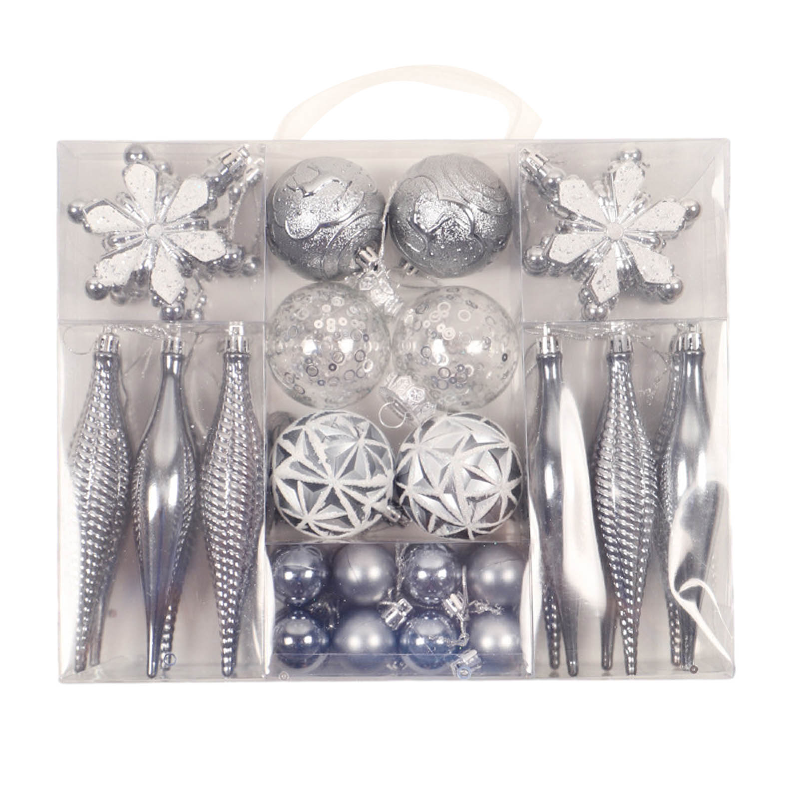 Christmas Ornaments Holiday Tree Decorations Christmas Ball Ornaments Christmas Ball Ornaments Home Garden Decoration серебряный
Christmas Ornaments Holiday Tree Decorations Christmas Ball Ornaments Christmas Ball Ornaments Home Garden Decoration серебряный