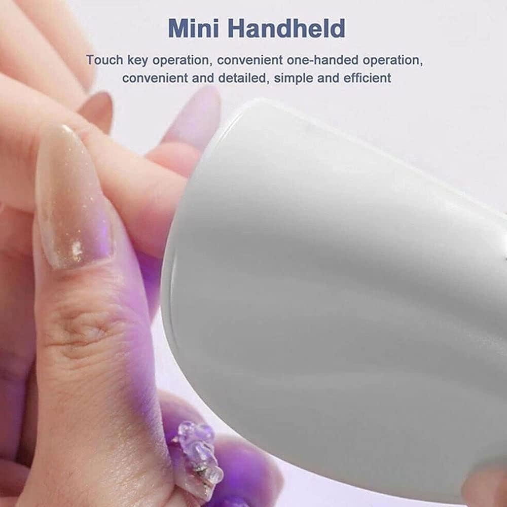 Nails Drying Lamp Handheld UV LED Lamp For With Battery Timing Rechargeable Mini Manicure Nail Dryer For Gel Polish Manicure USB белый
Nails Drying Lamp Handheld UV LED Lamp For With Battery Timing Rechargeable Mini Manicure Nail Dryer For Gel Polish Manicure USB белый