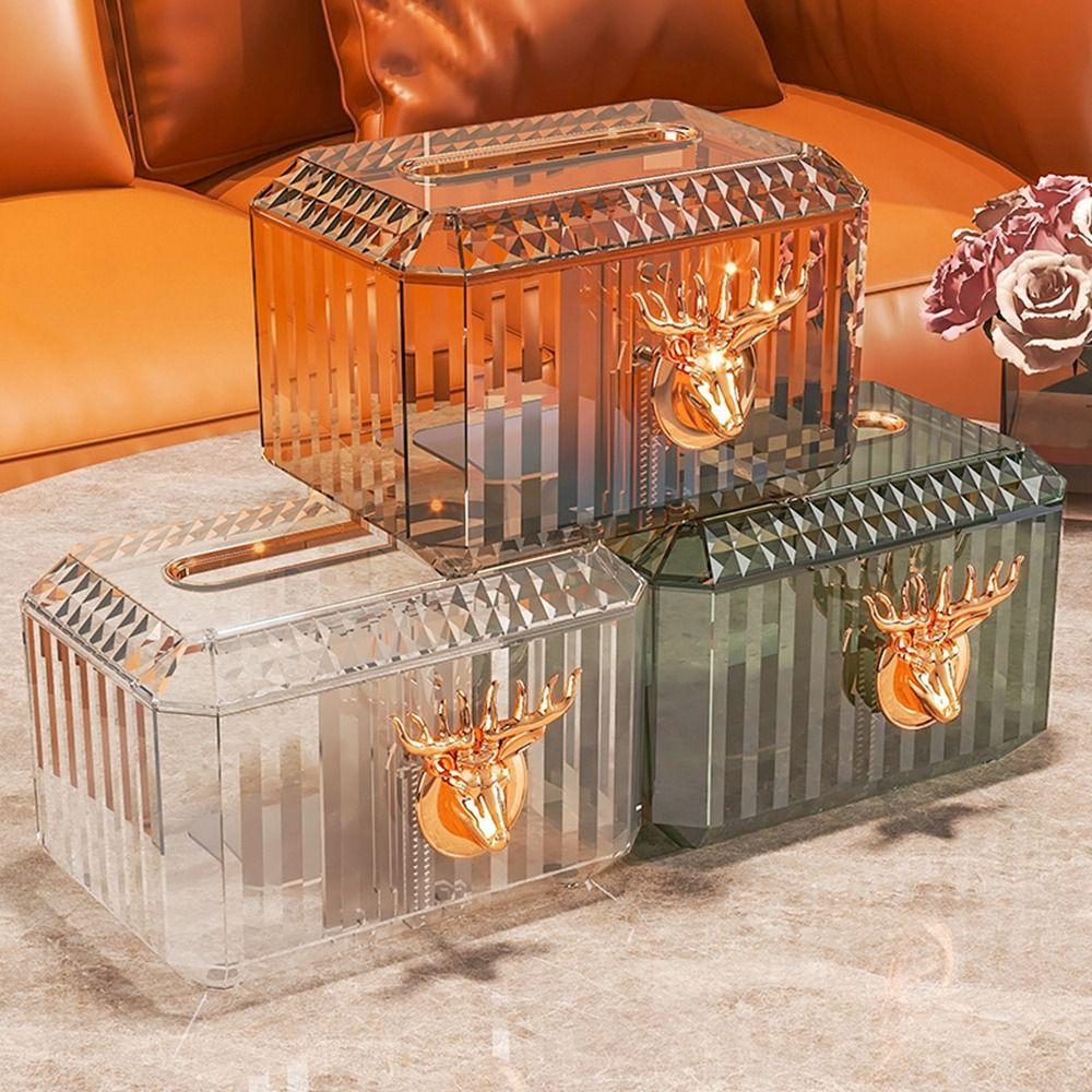 Ehite/Brown/Green Tissue Box Plastic Facial Tissue Holder Nordic Deer Head Tissue Box Home
Ehite/Brown/Green Tissue Box Plastic Facial Tissue Holder Nordic Deer Head Tissue Box Home