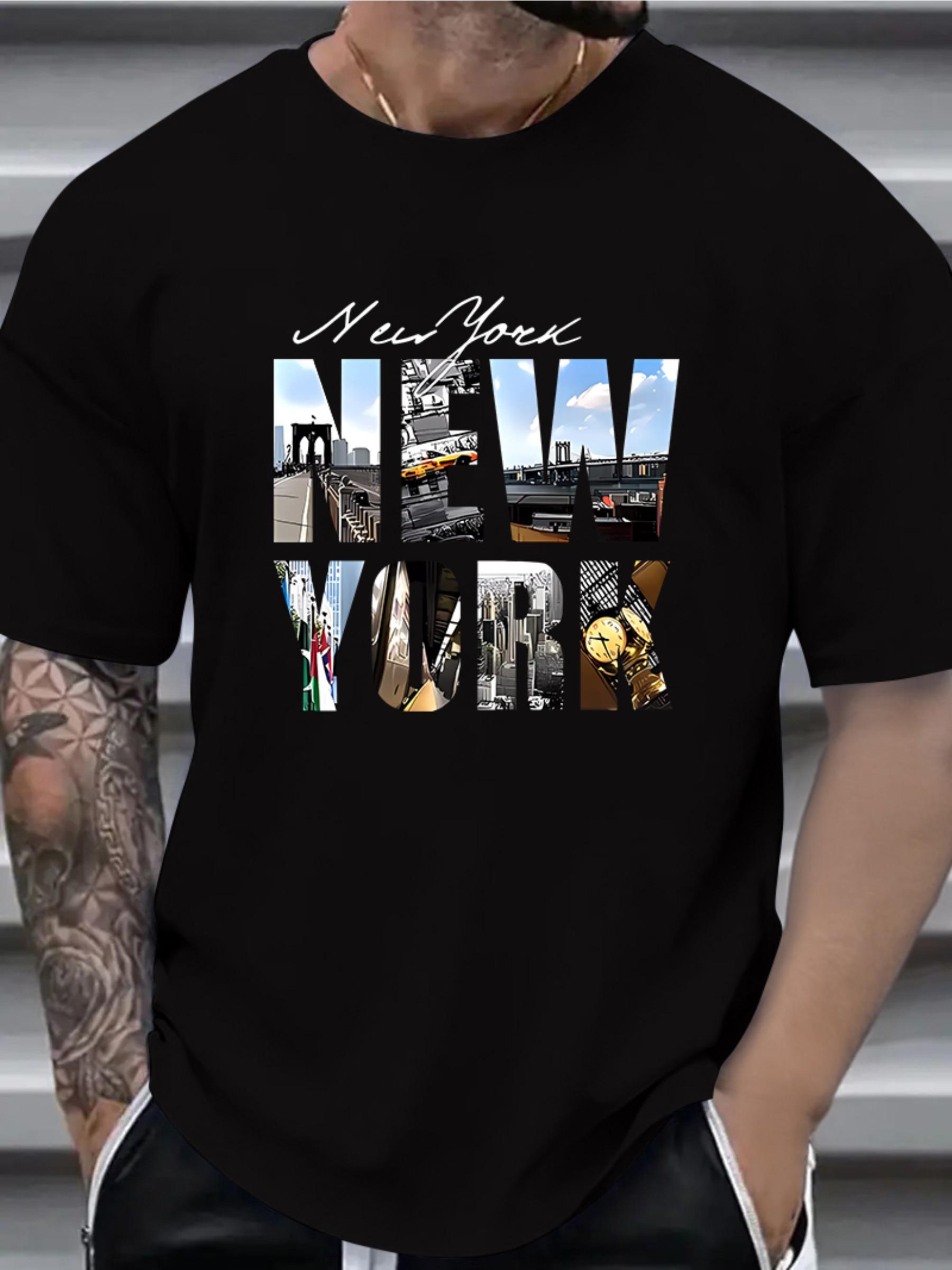 Футболка мужская спортивная с коротким рукавом и круглым вырезом с принтом «Нью-Йорк» в стиле Y2k, новинка в категории «Топы и футболки», мужская футболка Camisetas 71077 4XL
Футболка мужская спортивная с коротким рукавом и круглым вырезом с принтом «Нью-Йорк» в стиле Y2k, новинка в категории «Топы и футболки», мужская футболка Camisetas 71077 4XL