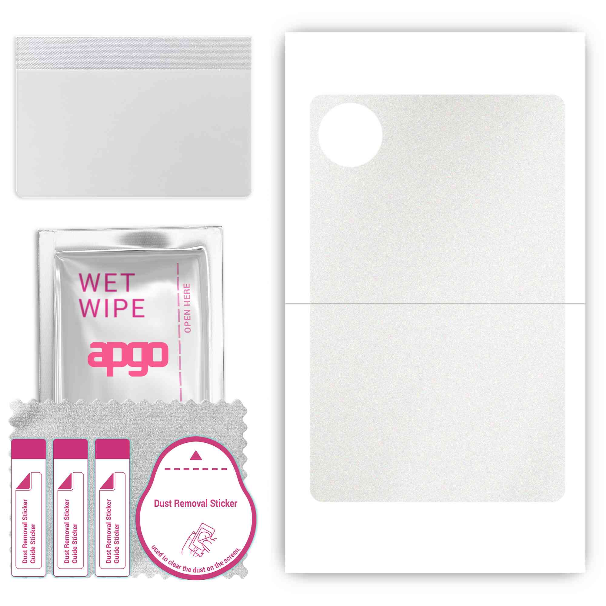 apgo Protective Skin Sticker for the back compatible with Vivo Pad Air, Wrap Film, Foil, Vinyl - Pattern Matte Transparent
apgo Protective Skin Sticker for the back compatible with Vivo Pad Air, Wrap Film, Foil, Vinyl - Pattern Matte Transparent