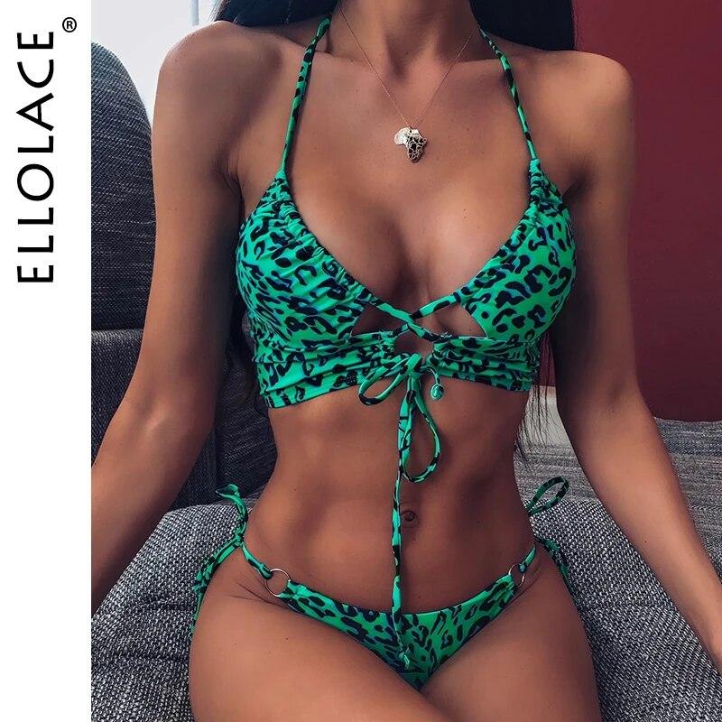 Animal Bikini Push Up Swimwear Women Leopard Female Bandage Sexy Swimwear Women Monokini Halter Backless Bathing Suit
Animal Bikini Push Up Swimwear Women Leopard Female Bandage Sexy Swimwear Women Monokini Halter Backless Bathing Suit