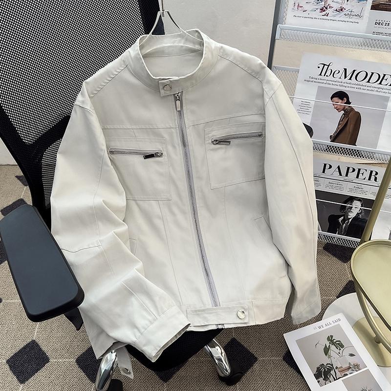 Large size 125kg washed Harrington jacket trendy men spring and autumn American high street cleanfit denim jacket 5XL белый
Large size 125kg washed Harrington jacket trendy men spring and autumn American high street cleanfit denim jacket 5XL белый