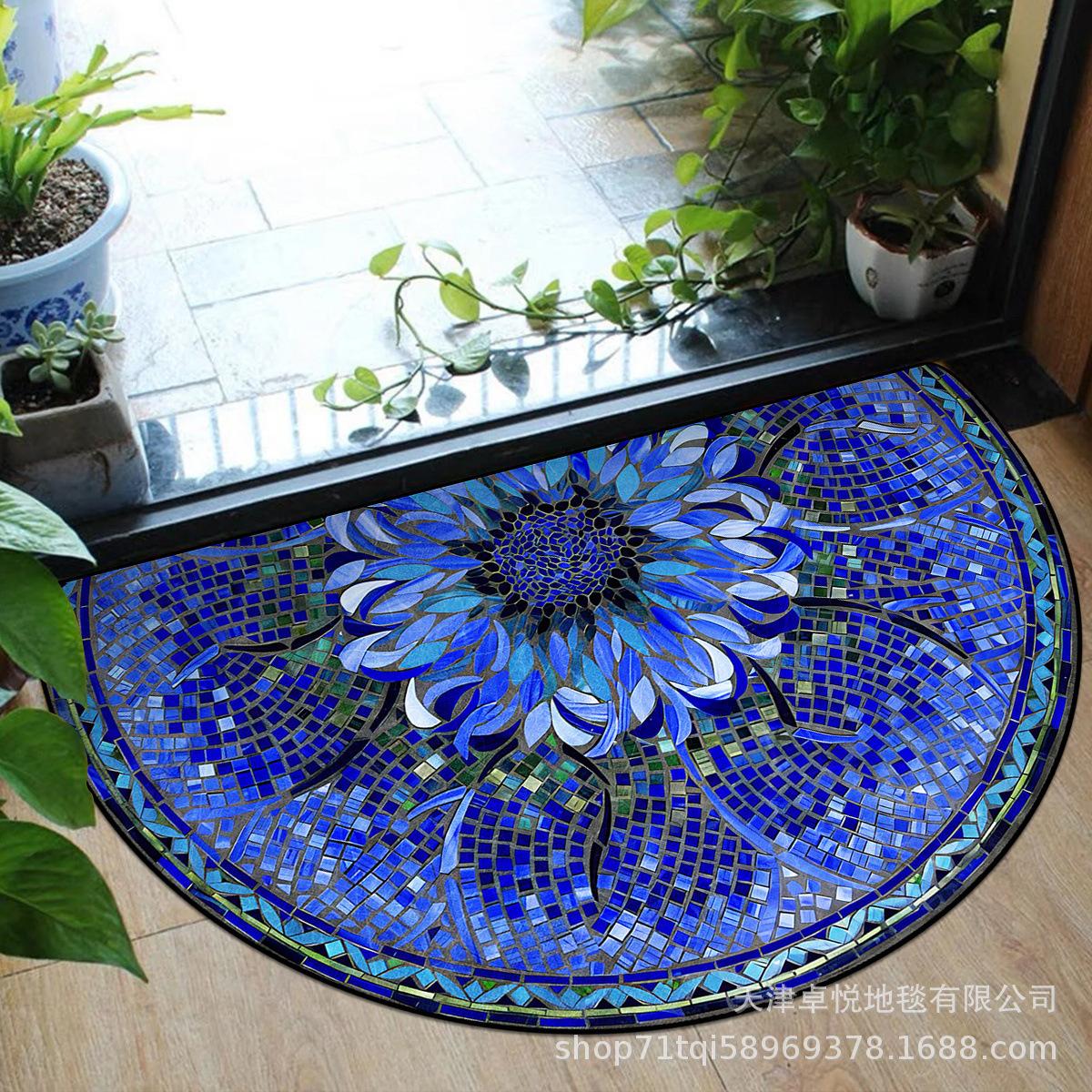 WTEMPO Ковер Полукруг Входной коврик Пыле- и грязеотталкивающий коврик 60 * 90cm
WTEMPO Ковер Полукруг Входной коврик Пыле- и грязеотталкивающий коврик 60 * 90cm