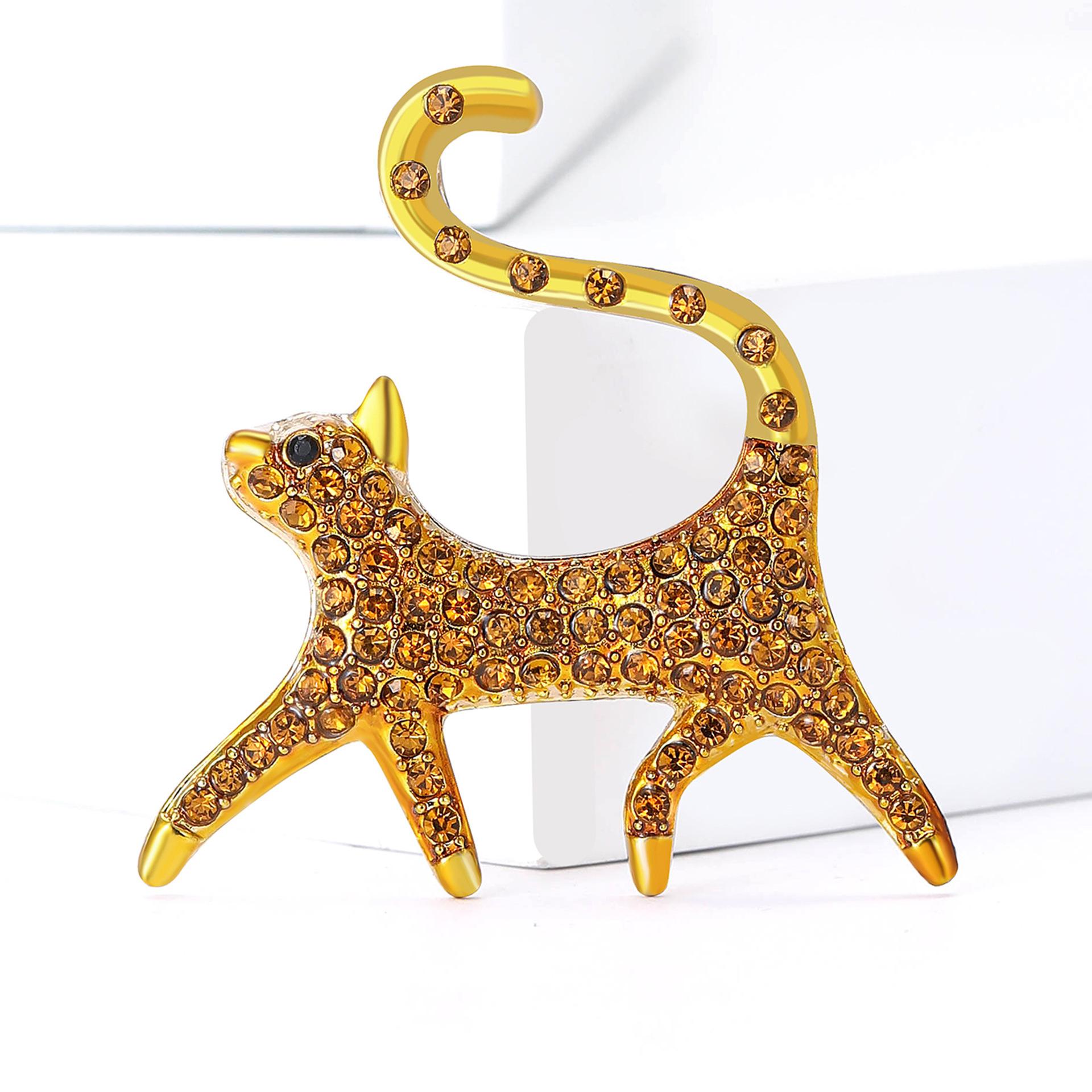Trendy Hot Sale Cute Cartoon Full Crystal Cat Brooch For Women Girls Rhinestone Animal Exquisite Pin Banquet Jewelry Badges Gift жёлтый
Trendy Hot Sale Cute Cartoon Full Crystal Cat Brooch For Women Girls Rhinestone Animal Exquisite Pin Banquet Jewelry Badges Gift жёлтый