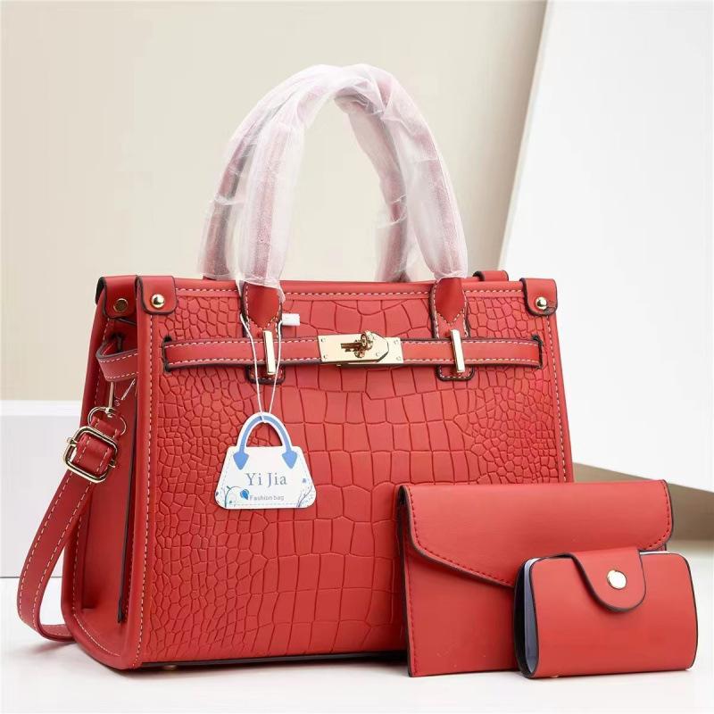 3pcs Sets Women Handbag bag new stone pattern mother and child bag solid color Women Handbag
3pcs Sets Women Handbag bag new stone pattern mother and child bag solid color Women Handbag