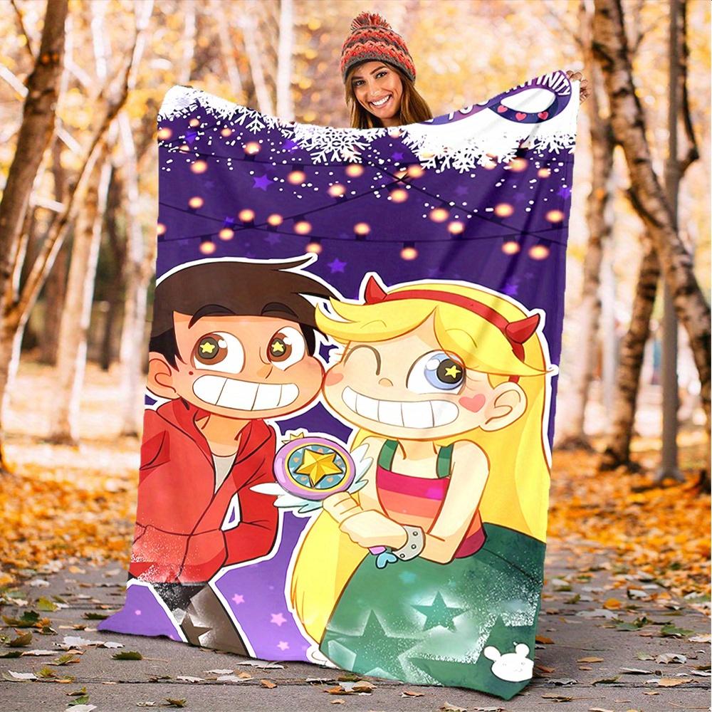 1pc Star vs. the Forces of Evil Digital Printed Flannel Blanket, Super Soft Plush Fleece Bed Cover, Multipurpose Four Season Blanket for Sof 150x180cm
1pc Star vs. the Forces of Evil Digital Printed Flannel Blanket, Super Soft Plush Fleece Bed Cover, Multipurpose Four Season Blanket for Sof 150x180cm