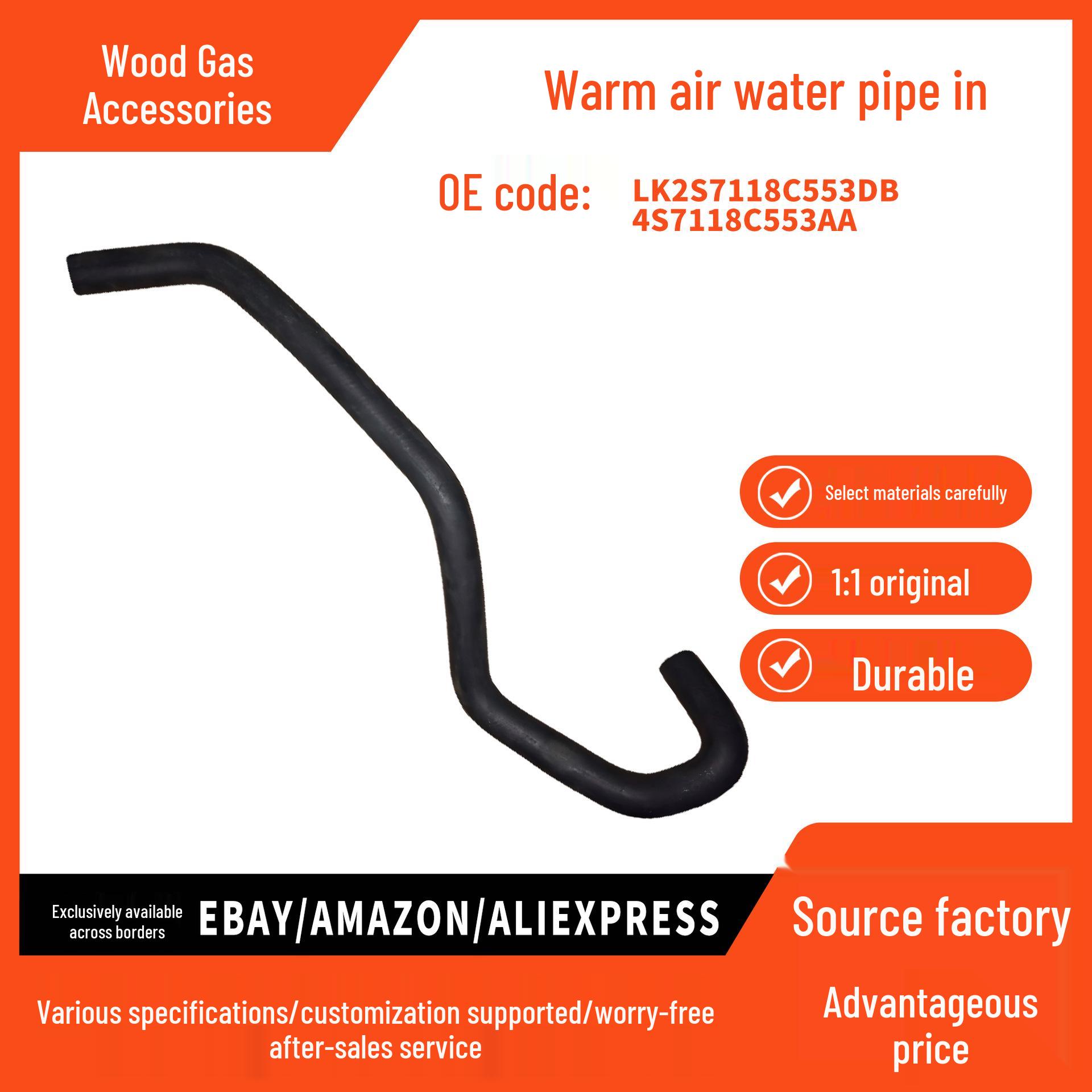 4s7118c553aa Ford Mondeo MK3 (2000–2007) Heater Water Inlet Hose Pokess
4s7118c553aa Ford Mondeo MK3 (2000–2007) Heater Water Inlet Hose Pokess