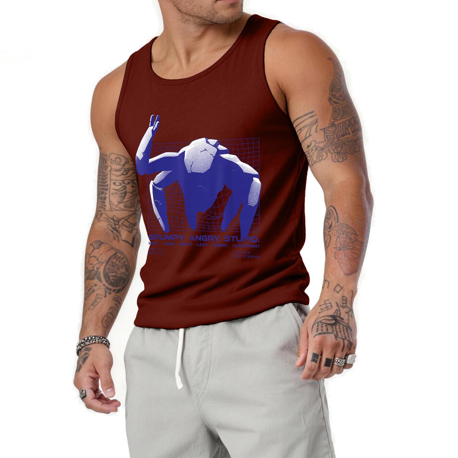 Men s Loose Fit Casual Sleeveless Tank Top with Graphic Print Soft Lightweight Summer Shirt for Everyday Wear XXXL
Men s Loose Fit Casual Sleeveless Tank Top with Graphic Print Soft Lightweight Summer Shirt for Everyday Wear XXXL