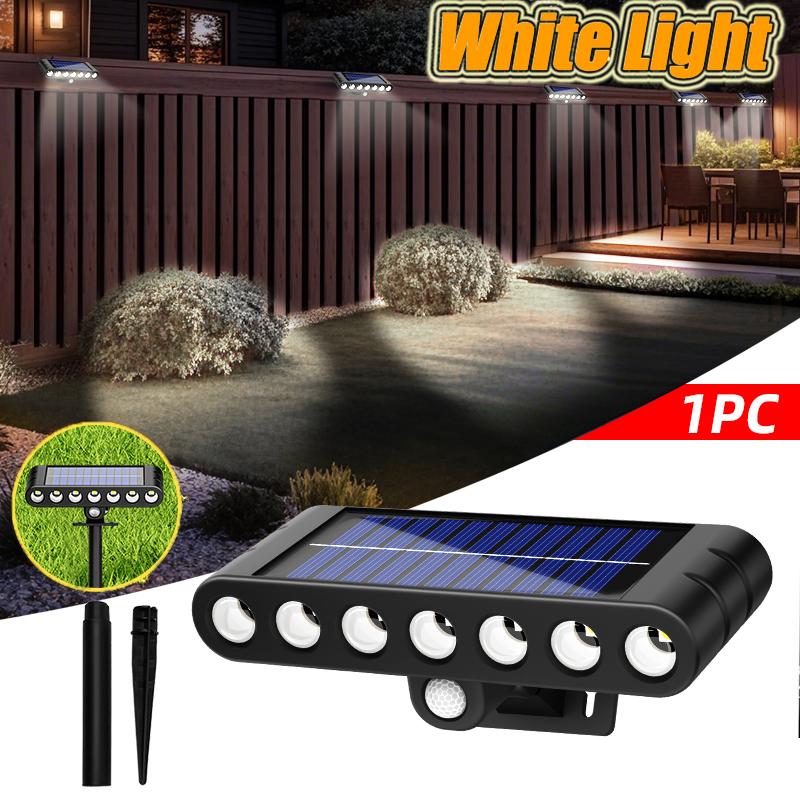 1/2/4PCs Solar outdoor Adjustable spotlights 120° lawn light 7 LED ground lamp for garden swimming pool trees courtyards Pathway 0-5W&Li-ion 18650 battery
1/2/4PCs Solar outdoor Adjustable spotlights 120° lawn light 7 LED ground lamp for garden swimming pool trees courtyards Pathway 0-5W&Li-ion 18650 battery