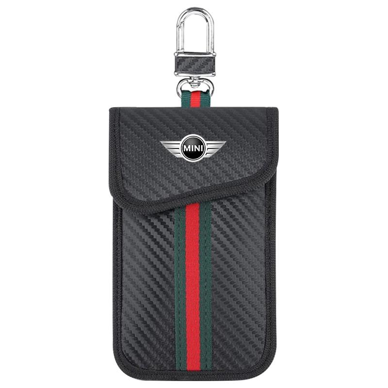 Car Key Case Signal Blocker Bag Storage Keychain Card Bag Accessories For BMW Mini Cooper Clubman Countryman R55 R56 R57 R58 R59
Car Key Case Signal Blocker Bag Storage Keychain Card Bag Accessories For BMW Mini Cooper Clubman Countryman R55 R56 R57 R58 R59