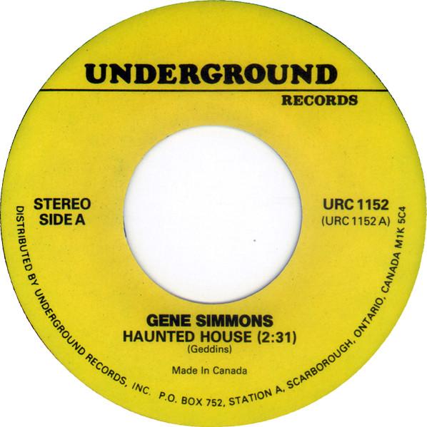 7inch Record GENE SIMMONS JERRY JAYE Haunted House Hello Josephine URC1152 Underground Rec Canada Pop Used
7inch Record GENE SIMMONS JERRY JAYE Haunted House Hello Josephine URC1152 Underground Rec Canada Pop Used