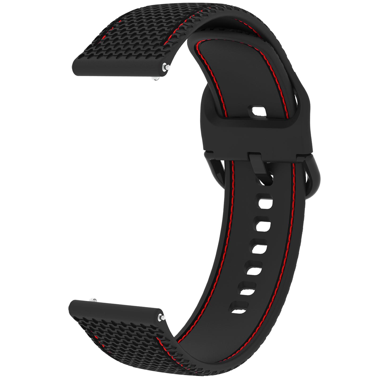 For Samsung Galaxy Watch3 45mm/Garmin Forerunner 265/Venu 3 Stitching Line Silicone Watch Band 22mm Wrist Strap Lime
For Samsung Galaxy Watch3 45mm/Garmin Forerunner 265/Venu 3 Stitching Line Silicone Watch Band 22mm Wrist Strap Lime