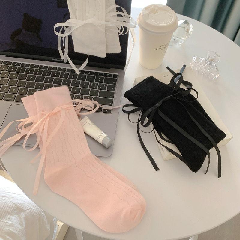 Mid-calf Socks for Spring and Summer, Thin, Drawstring, Bow Tie, Long Socks with Mesh Holes, Girls, JK, Ballet Style, and Pile Socks 1 pair білий
Mid-calf Socks for Spring and Summer, Thin, Drawstring, Bow Tie, Long Socks with Mesh Holes, Girls, JK, Ballet Style, and Pile Socks 1 pair білий