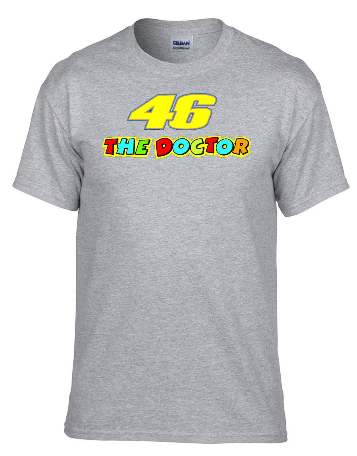 26 46 The DOCTOR-Valentino Rossi Pilot Motorcycle Grey T-Shirt -126_Grey- Unisex T-Shirt XXXL
26 46 The DOCTOR-Valentino Rossi Pilot Motorcycle Grey T-Shirt -126_Grey- Unisex T-Shirt XXXL