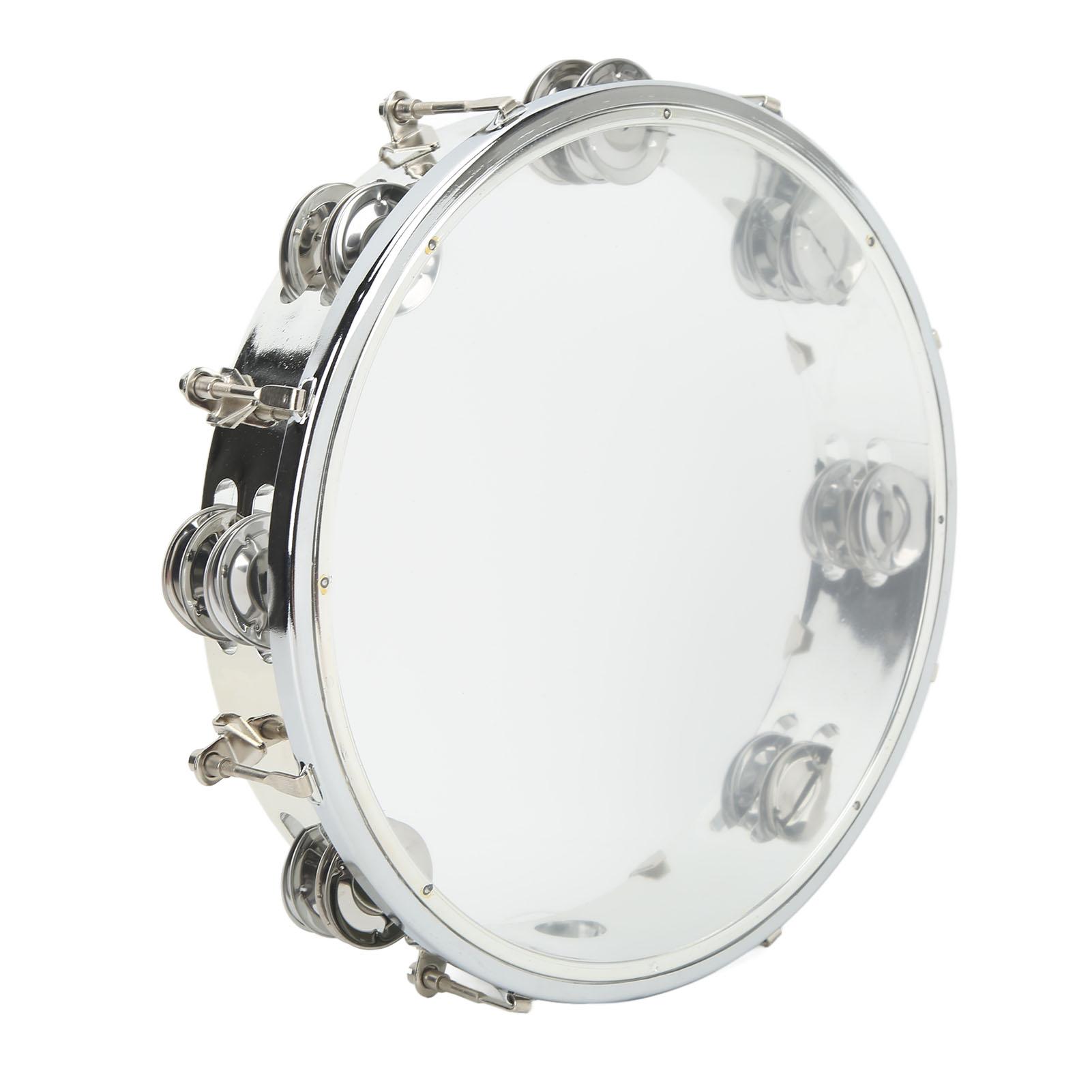 10-дюймовый ручной барабан с регулируемым тоном, двухрядный, легкий ручной колокольчик из АБС-пластика, ручная перкуссия, прозрачный
10-дюймовый ручной барабан с регулируемым тоном, двухрядный, легкий ручной колокольчик из АБС-пластика, ручная перкуссия, прозрачный