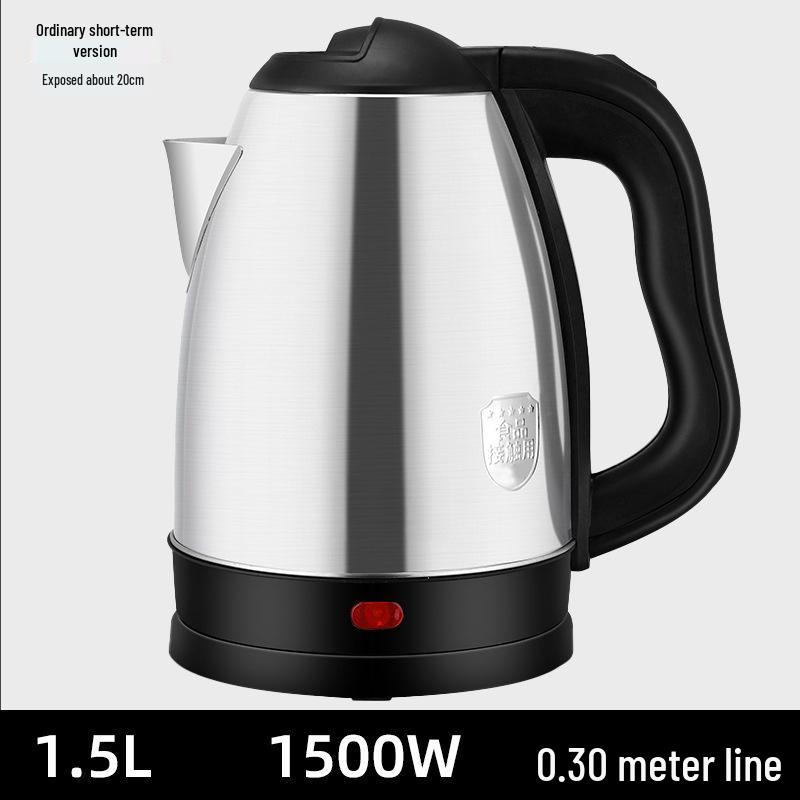 Stainless Steel Electric Kettle with Insulation - Ideal for Dorms, Hotels, and Homes
Stainless Steel Electric Kettle with Insulation - Ideal for Dorms, Hotels, and Homes
