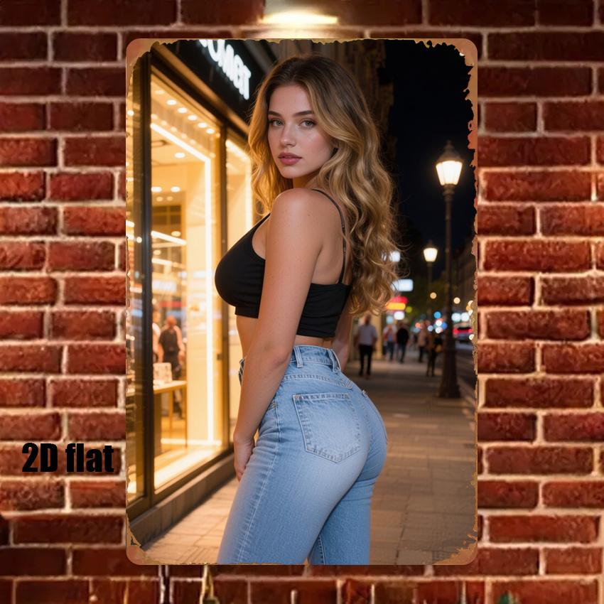 d pc Metal Women Silhouette Wall Art Sign x Inch Black Night Street Scene Dcor for Living Room Bedroom 20x30cm(7.8x11.8inch)
d pc Metal Women Silhouette Wall Art Sign x Inch Black Night Street Scene Dcor for Living Room Bedroom 20x30cm(7.8x11.8inch)